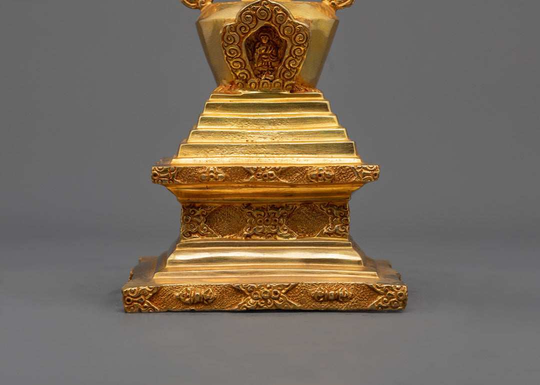 Sacred Tibetan Buddha Stupa for Shrine