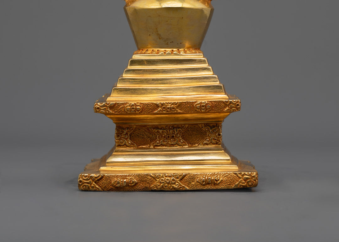 Sacred Tibetan Buddha Stupa for Shrine
