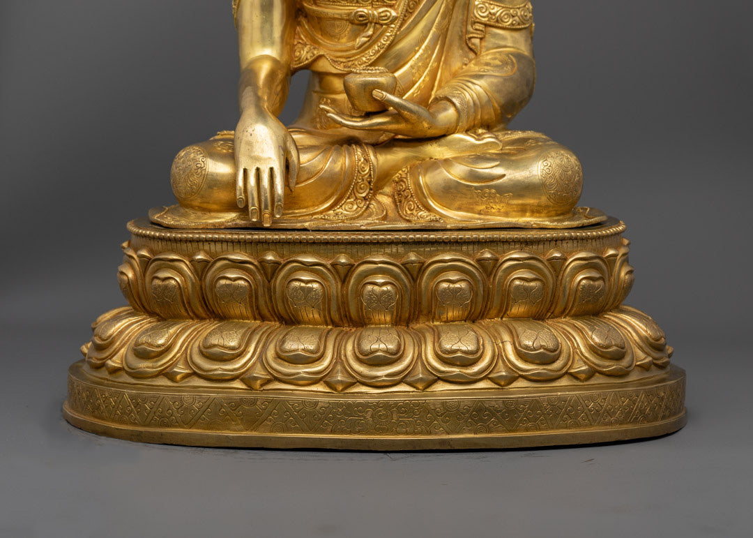 Shakyamuni Buddha Statue | Handcrafted Tibetan Buddha