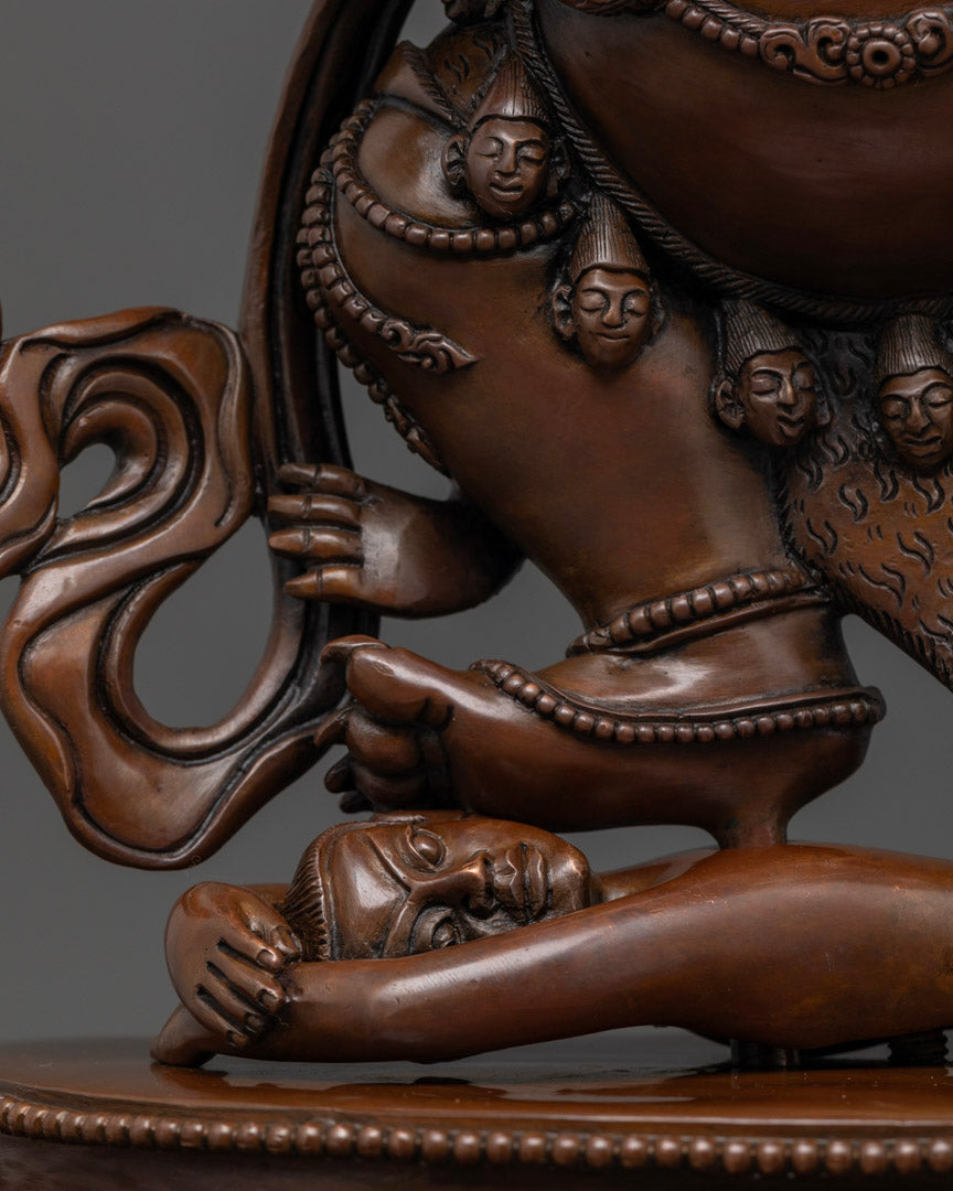 Sakya Mahakala Mantra Statue | Buddhism Protector Deity