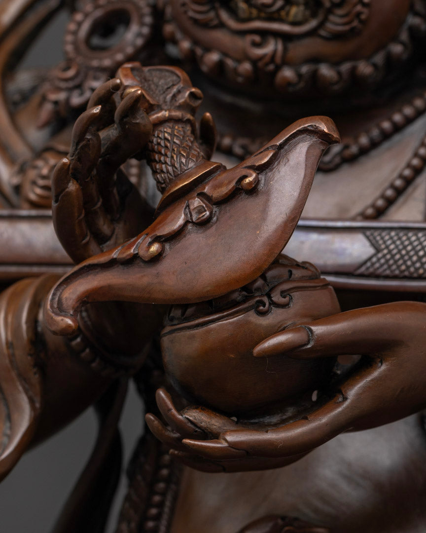 Sakya Mahakala Mantra Statue | Buddhism Protector Deity
