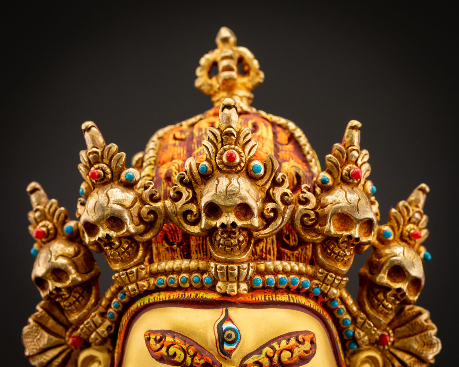 Sakya Mahakala Statue | Authentic Nepalese Craftsmanship