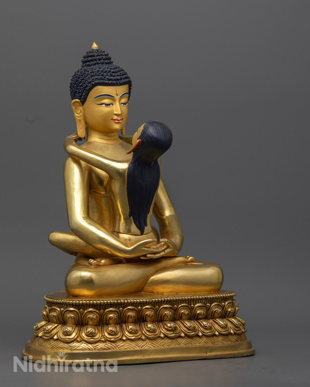 Samantabhadra Buddha Mantra Statue with Consort