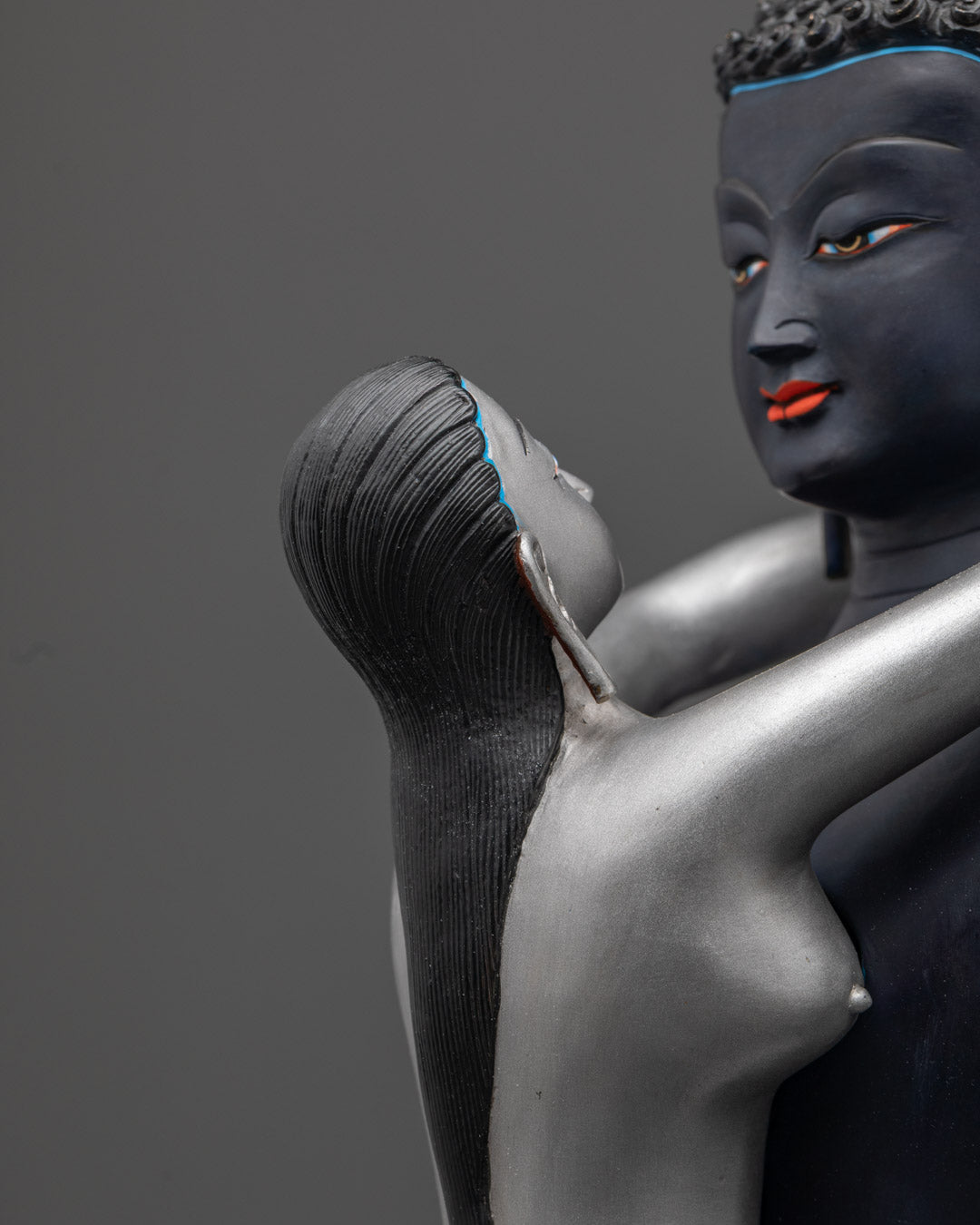 Samantabhadra Consort Statue | Buddhist Sculpture of Yab Yum