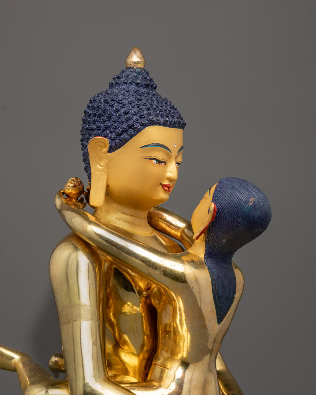 Sacred Samantabhadra Consort Statue | Tantric Union Deity Statue