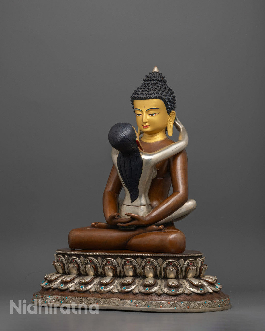 Samantabhadra Yab Yum Statue | Buddhist Deity Sculpture