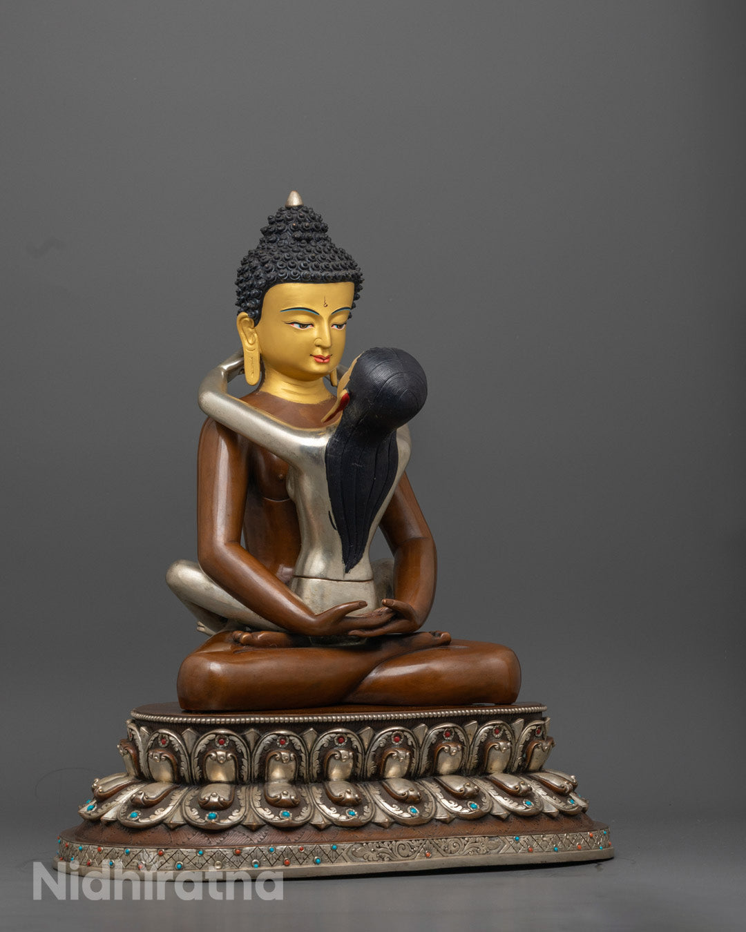 Samantabhadra Yab Yum Statue | Buddhist Deity Sculpture