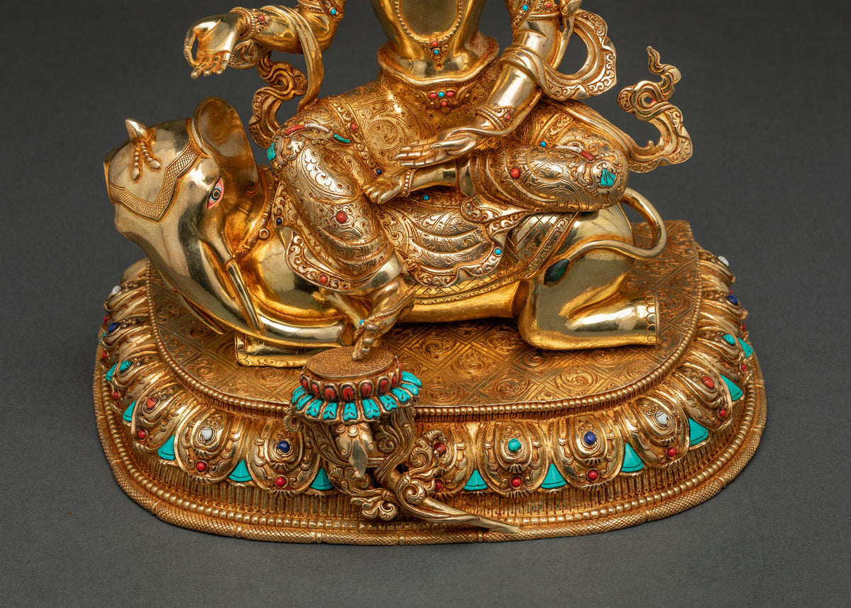 Bodhisattva Samantabhadra Statue | Handcrafted Buddhist Artwork