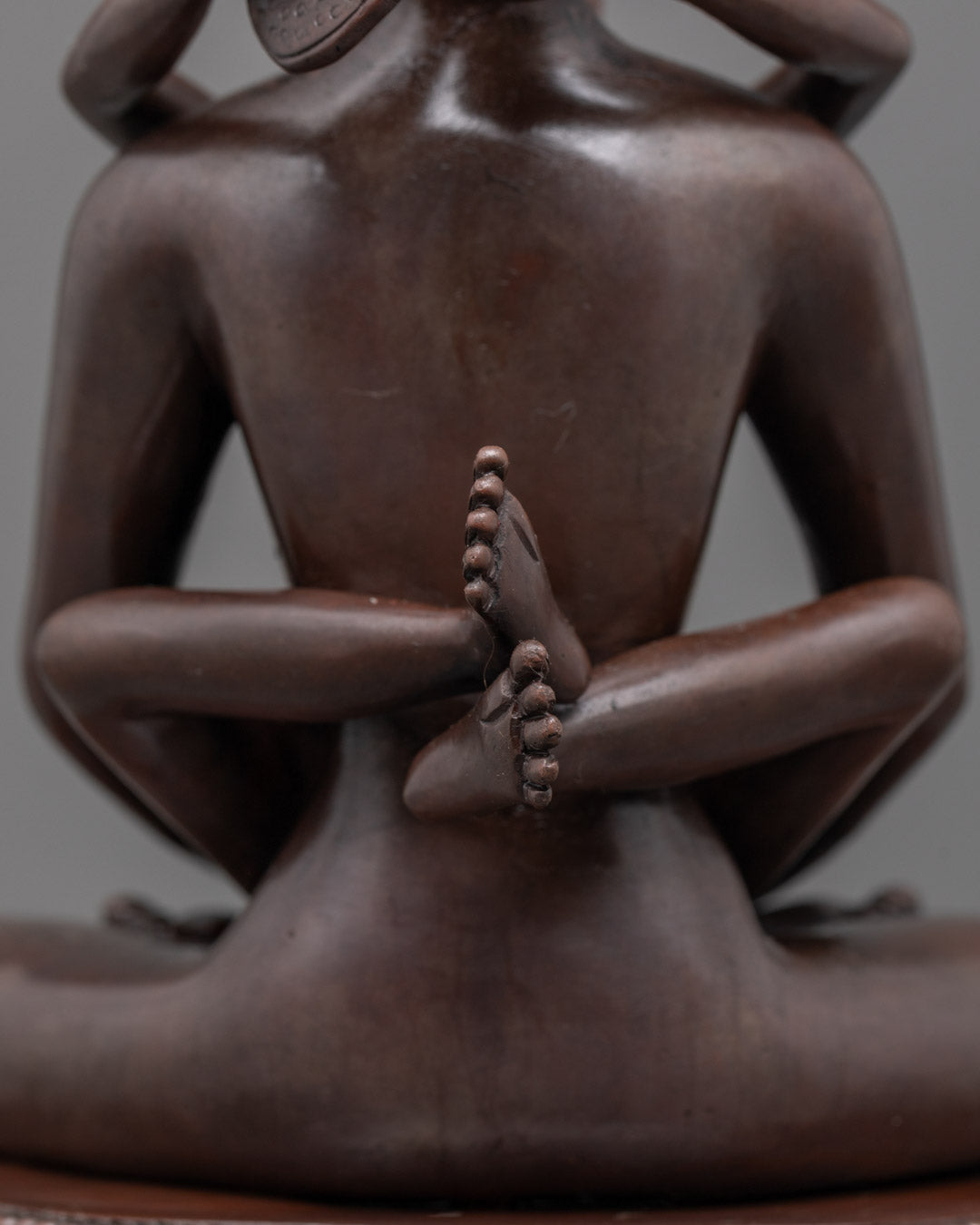 Oxidized Samantabhadra Statue with Yab-Yum
