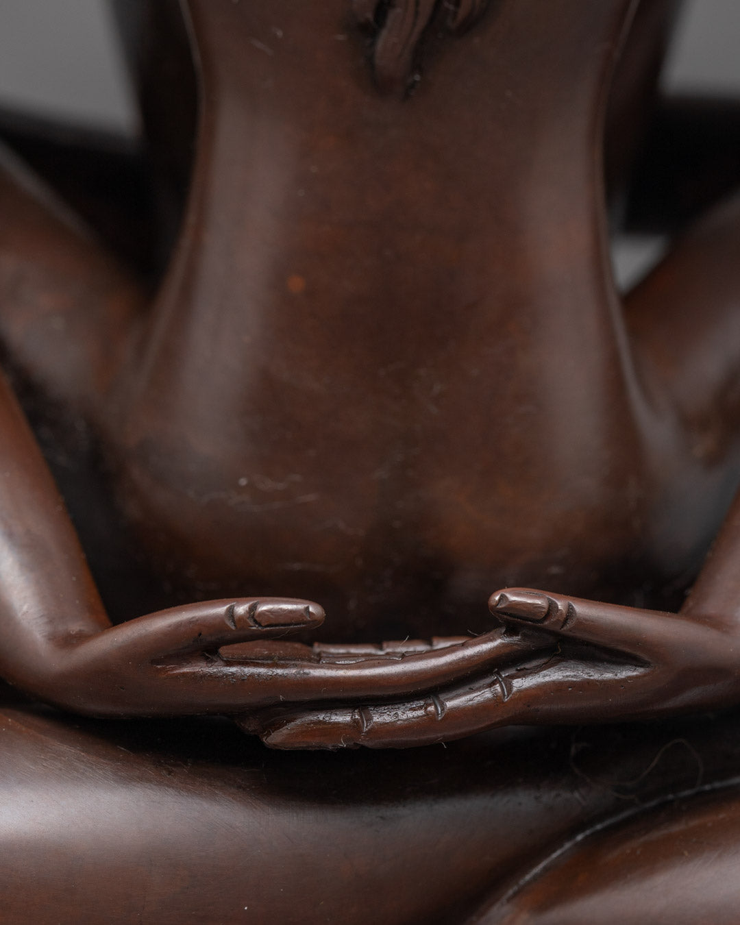 Oxidized Samantabhadra Statue with Yab-Yum