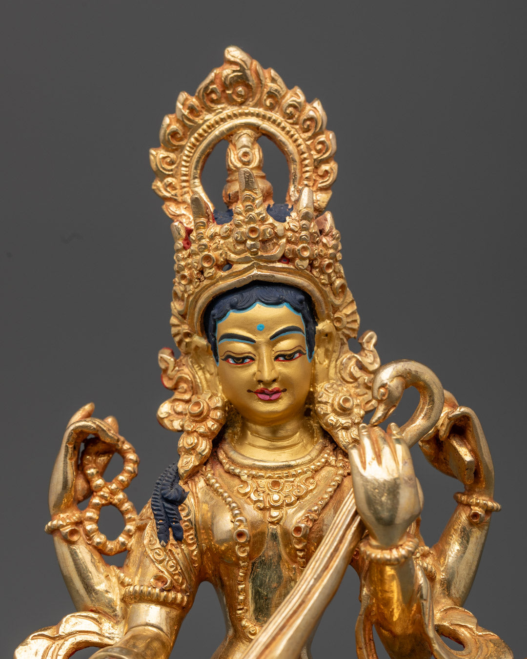 Handmade Saraswati Statue | Hindu Goddess