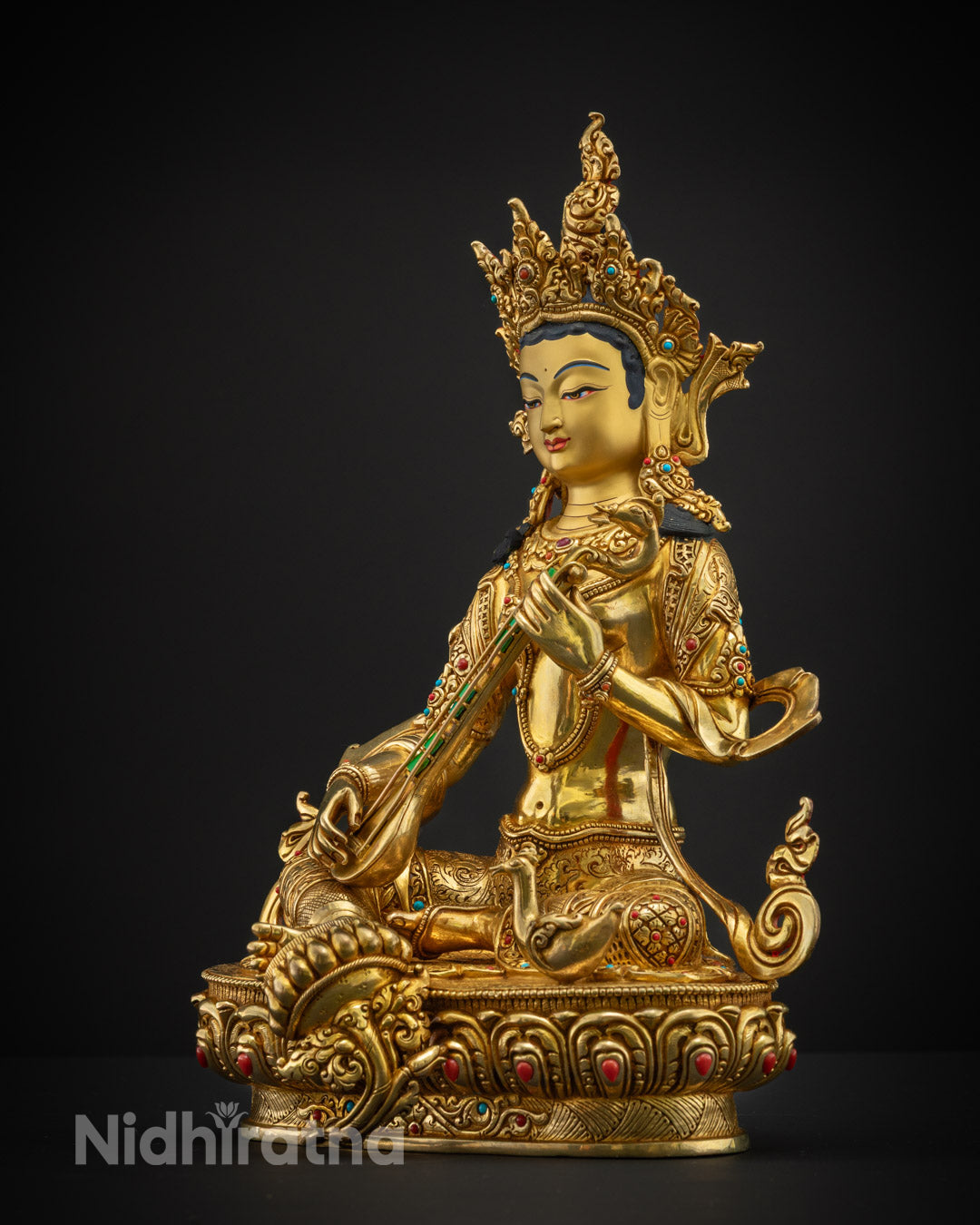Saraswati Statue | Sacred Goddess of Knowledge