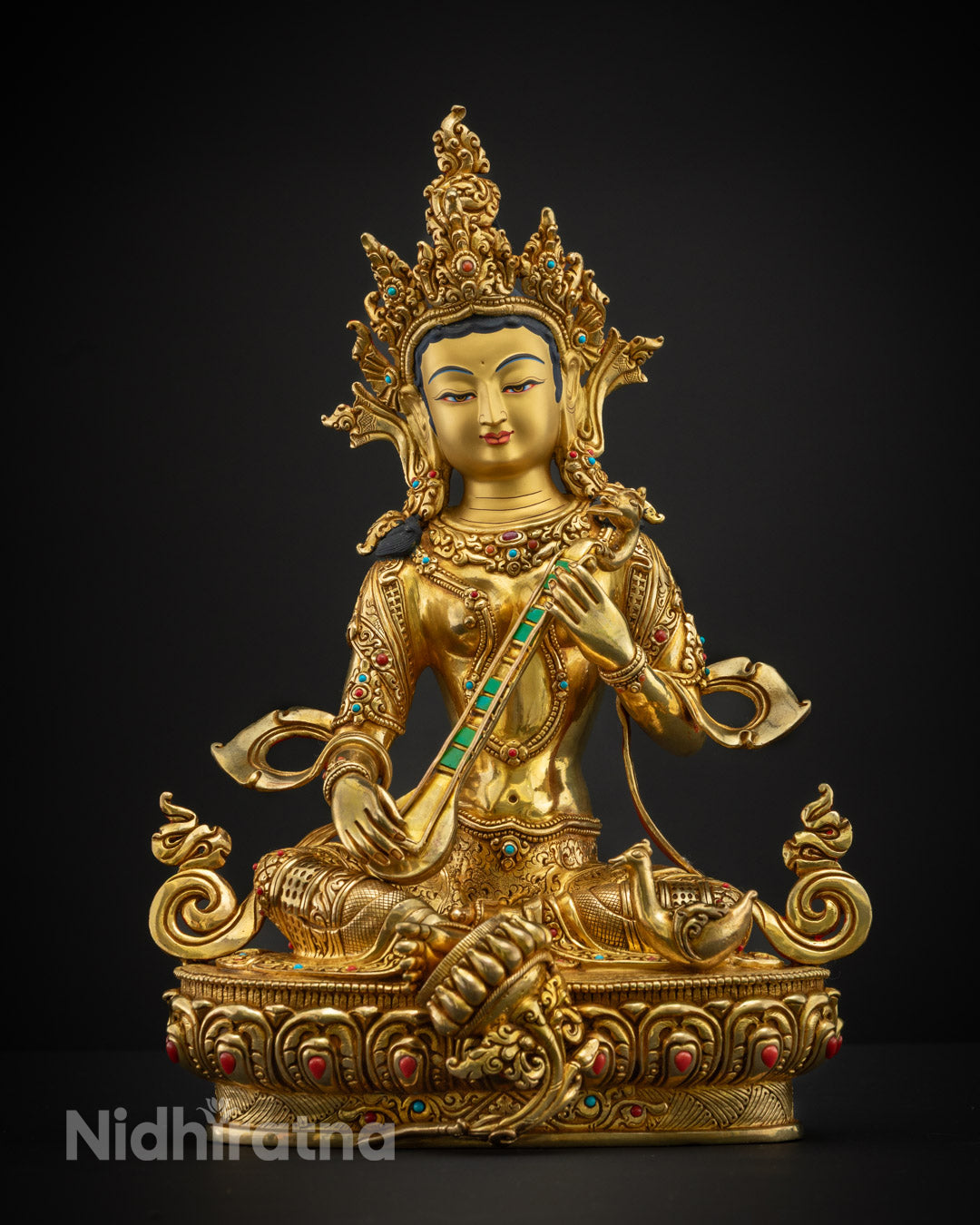 Saraswati Statue | Sacred Goddess of Knowledge