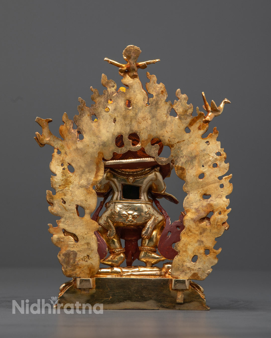 Tibetan Buddhist Shakya Mahakala Statue | Protector of the Dharma