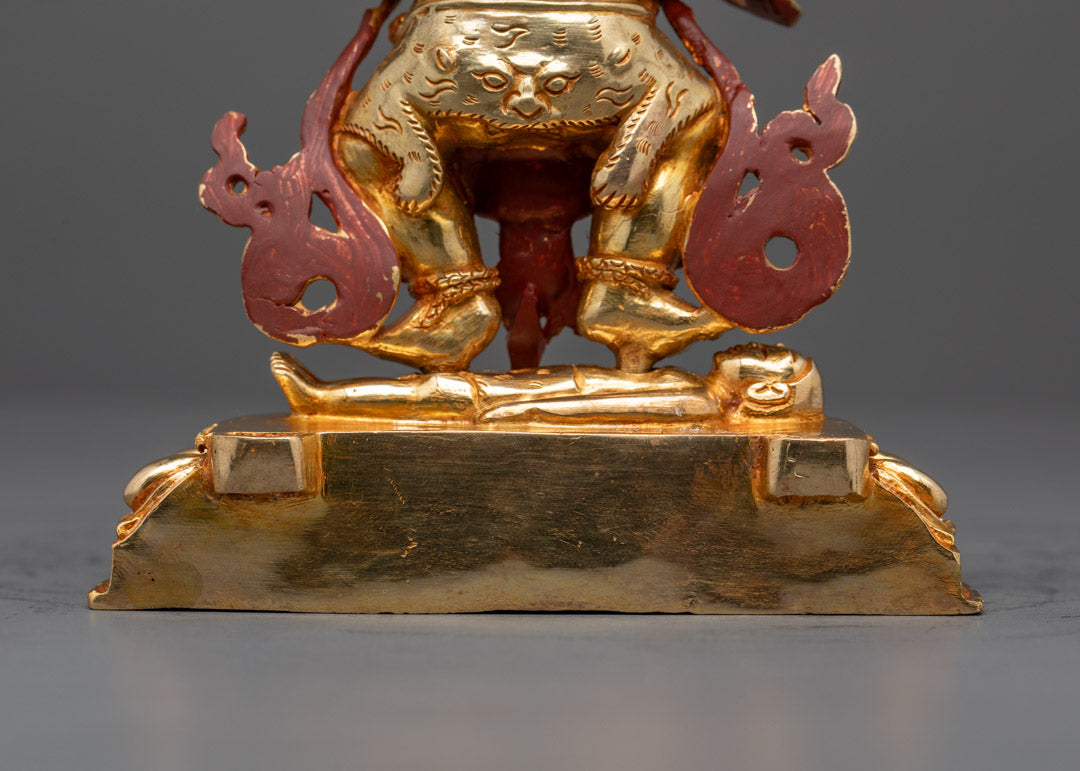Tibetan Buddhist Shakya Mahakala Statue | Protector of the Dharma