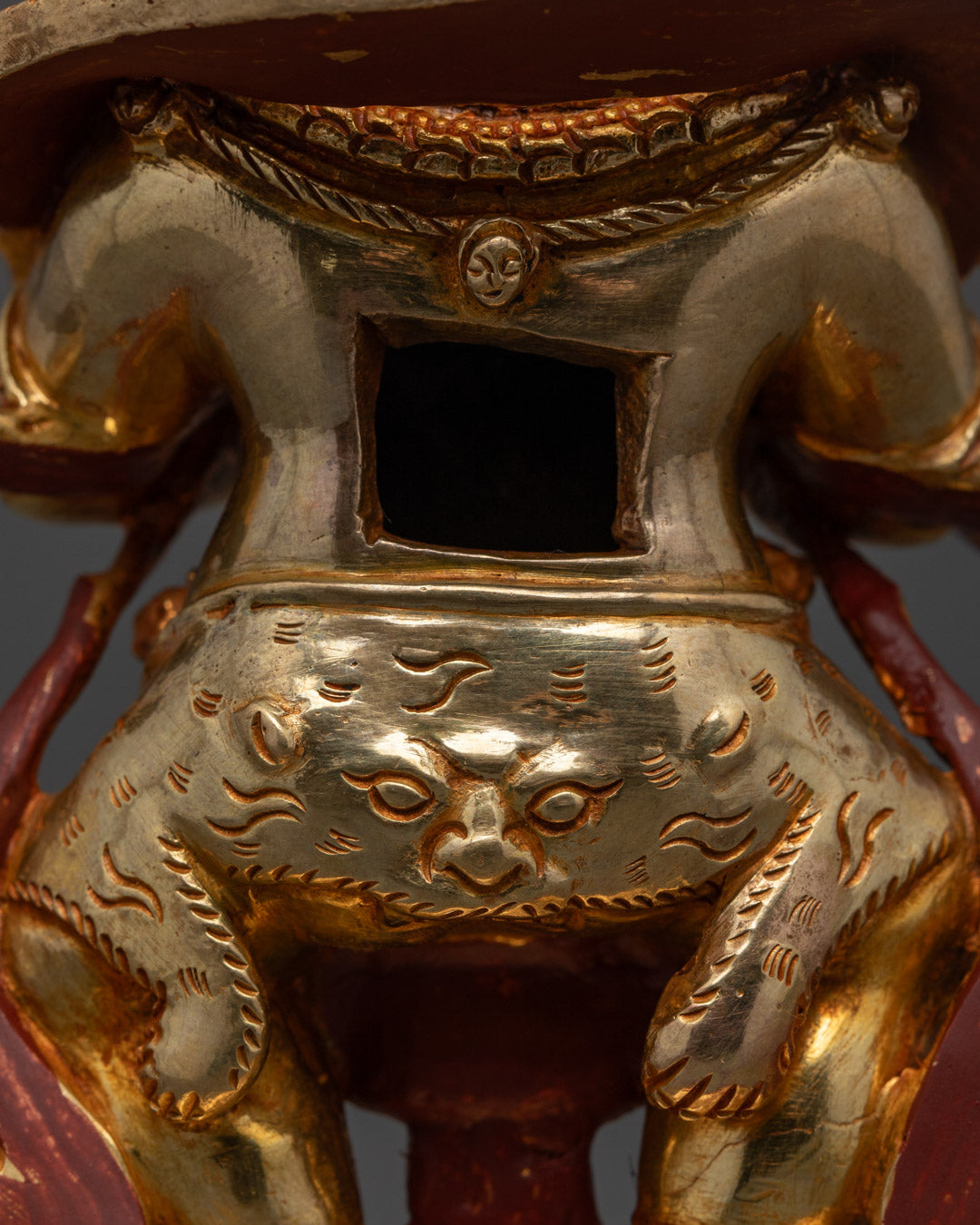 Tibetan Buddhist Shakya Mahakala Statue | Protector of the Dharma