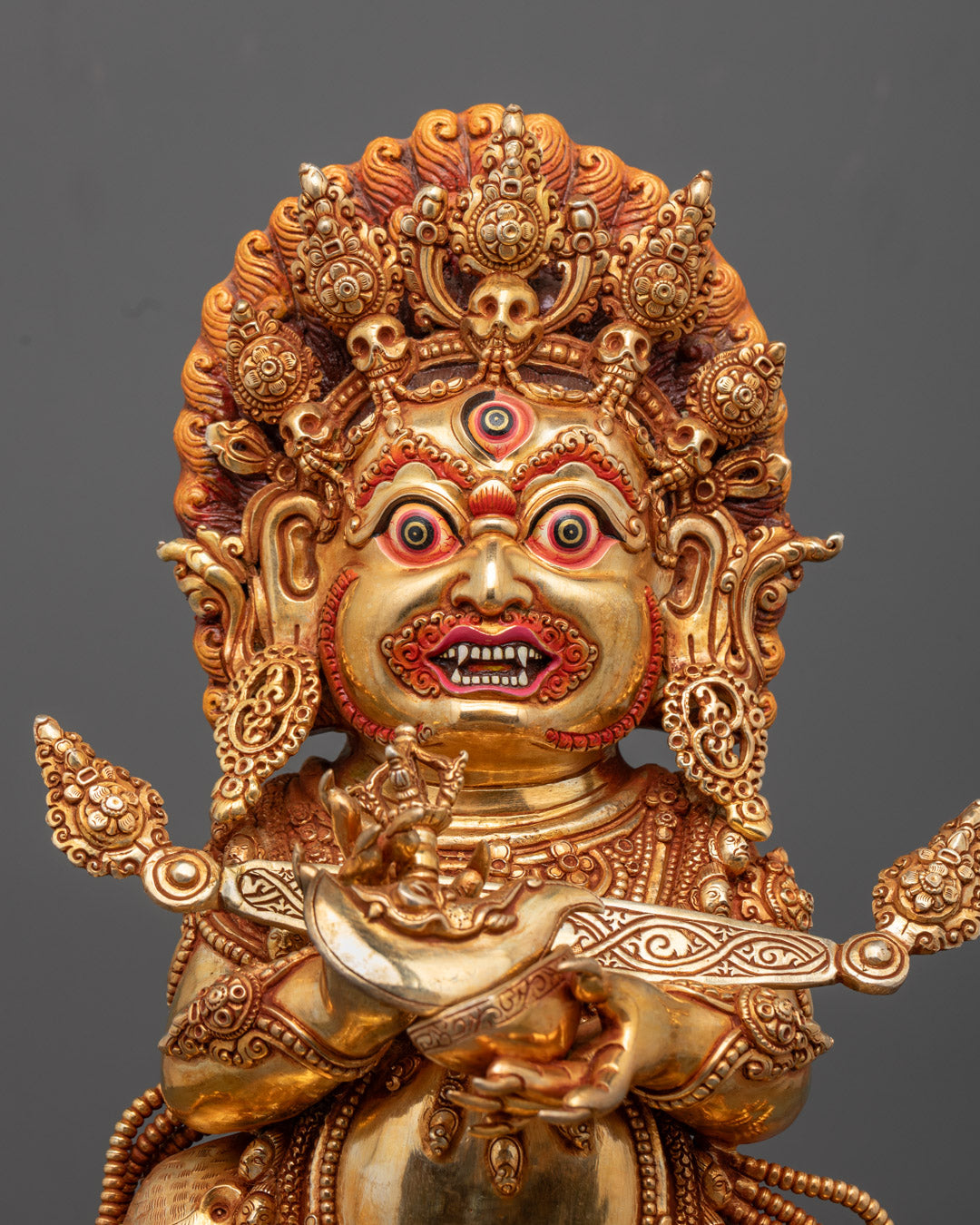 Shakya Mahakala Statue for Home Altar