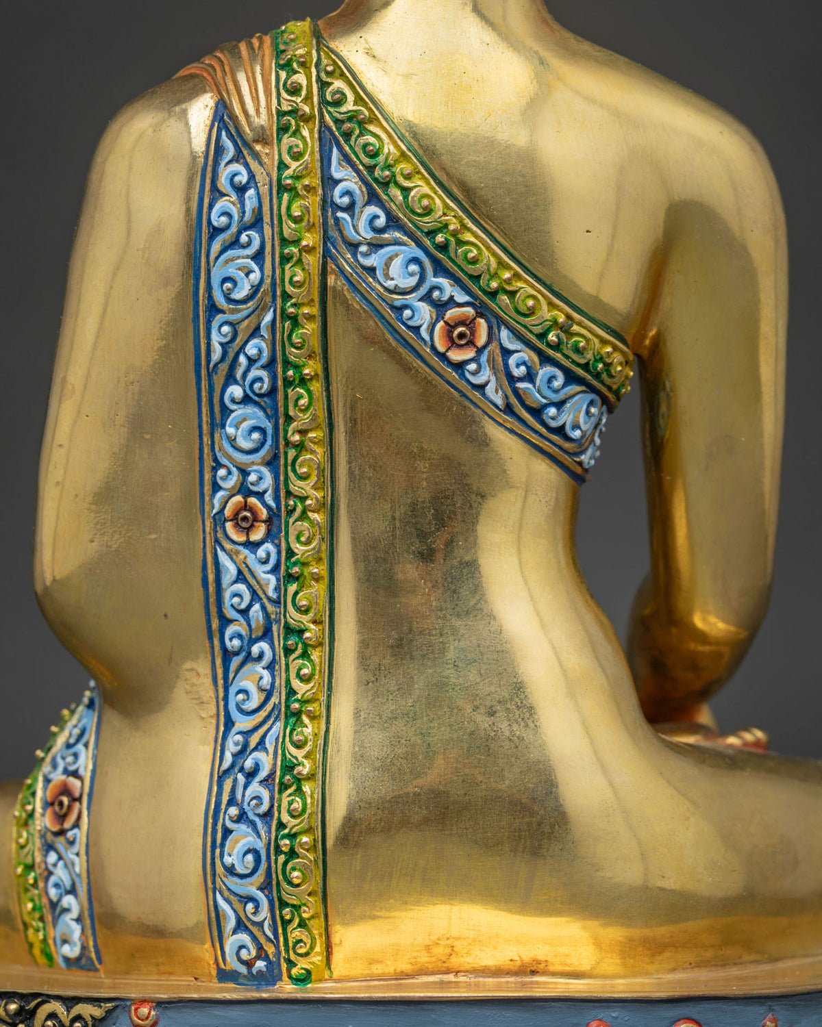 Tibetan Shakyamuni Buddha Statue – Handmade Buddhist Figure