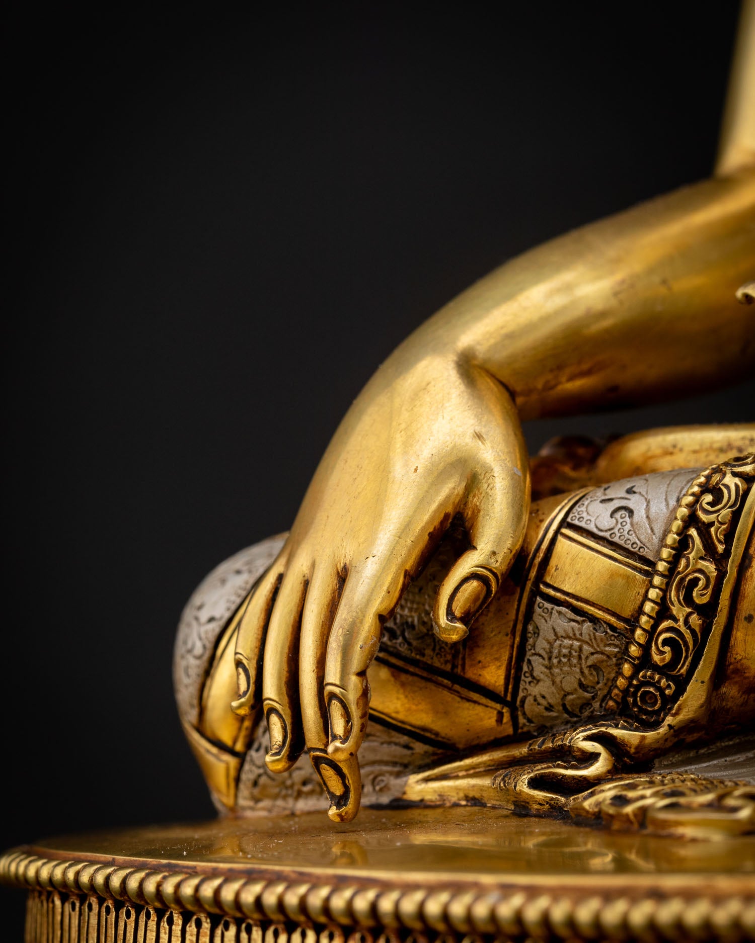 Shakyamuni Buddha Statue | Sacred Copper Art from Nepal