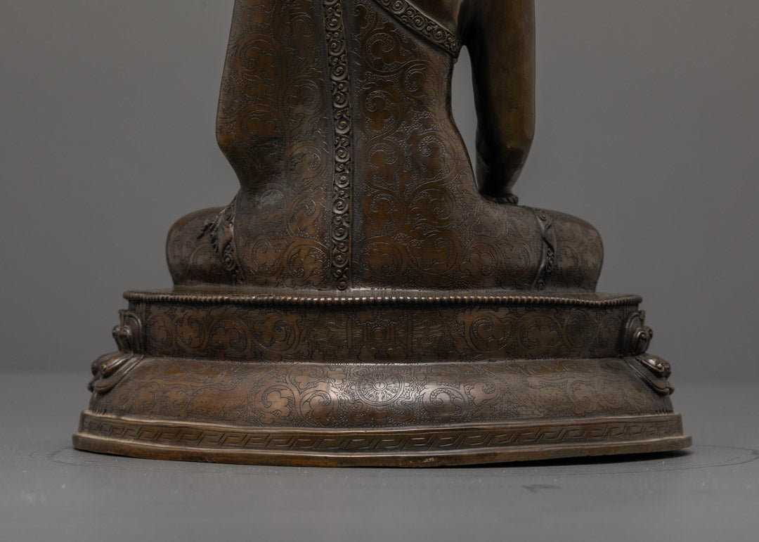 Buy Crowned Buddha Shakyamuni Statues | Handmade Sacred Art