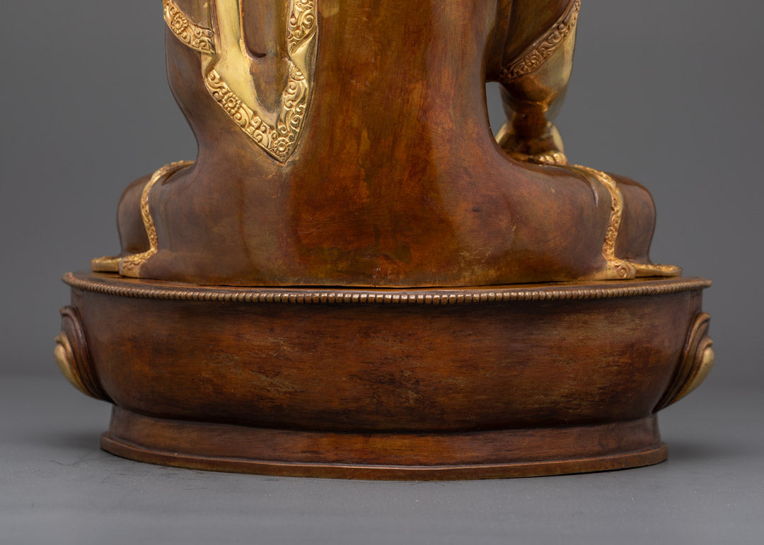 Buddha Shakyamuni Tibetan Statue | Traditional Himalayan Art Nepal