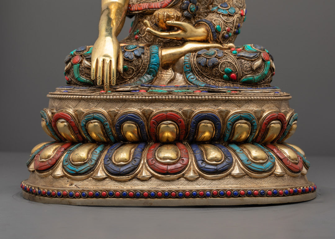 Traditional Shakyamuni Buddha Statue | Authentic Handmade Statue