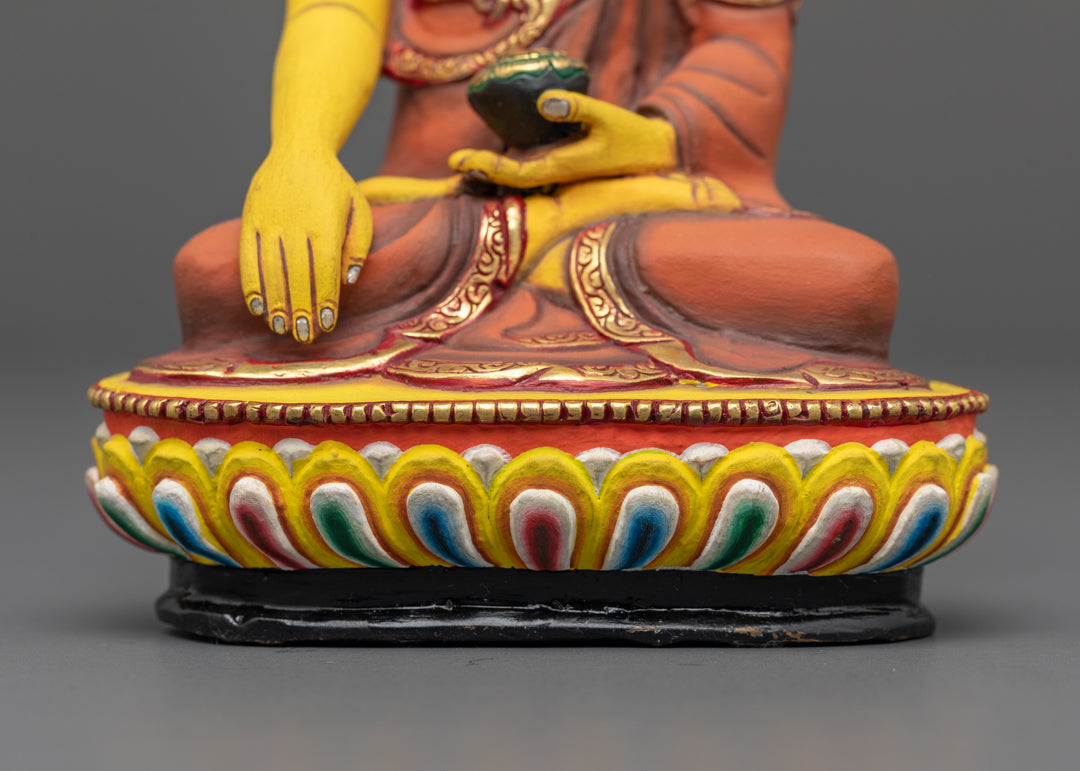 Yellow-Shade Gautam Shakyamuni Buddha Statue | Meditation Statue