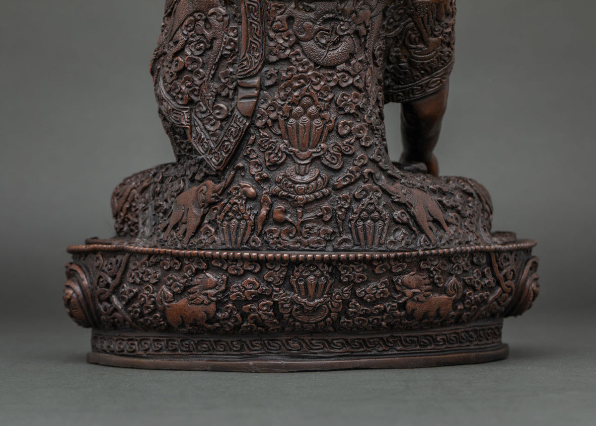 Oxidized Shakyamuni Buddha | The Supreme Teacher of Dharma