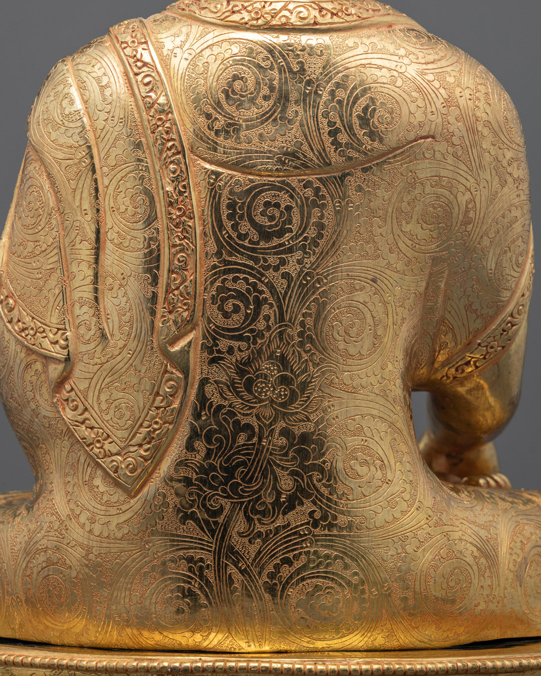Nepalese Copper Shakyamuni Buddha Statue | Lost Wax Carving