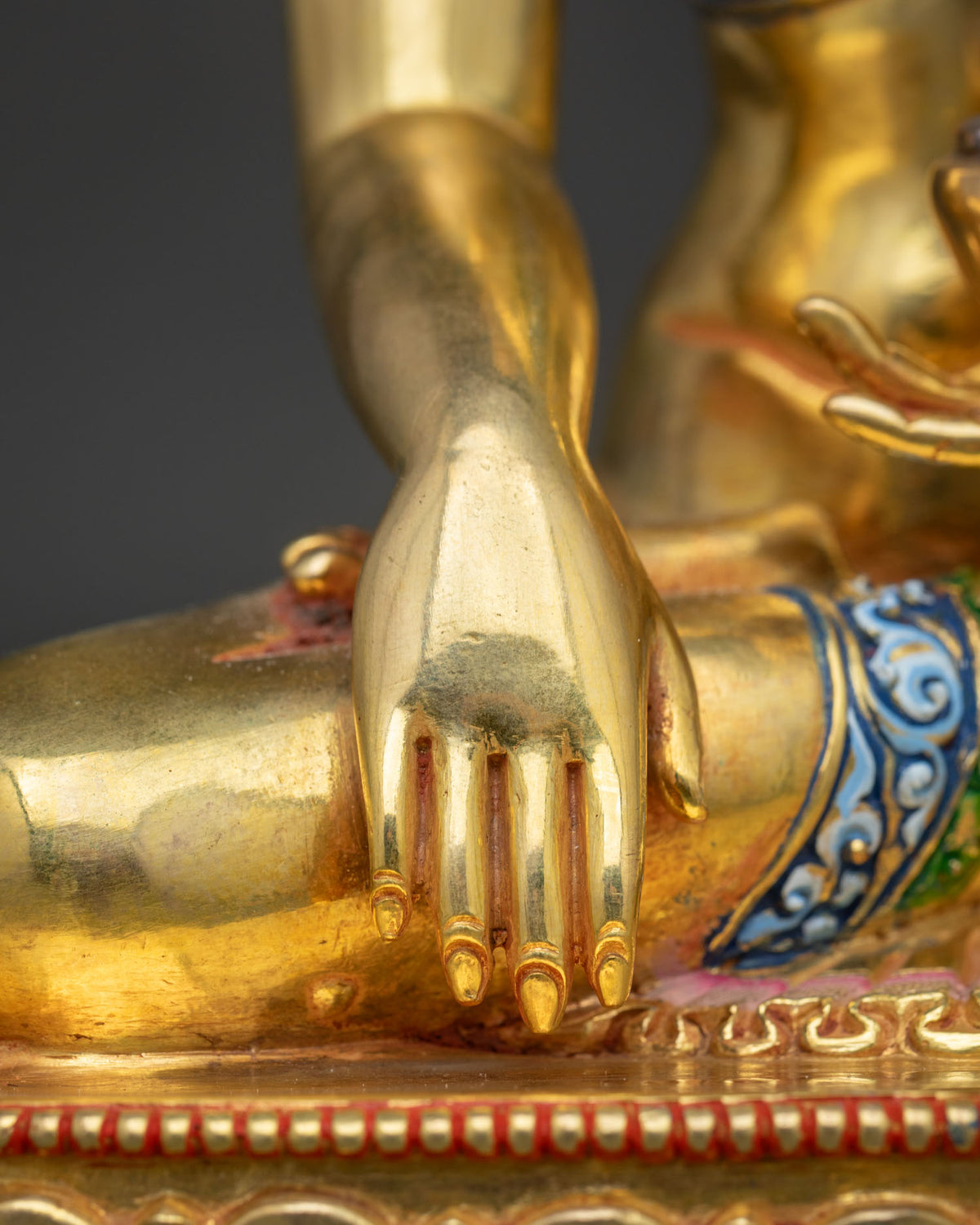 Tibetan Shakyamuni Buddha Statue – Handmade Buddhist Figure