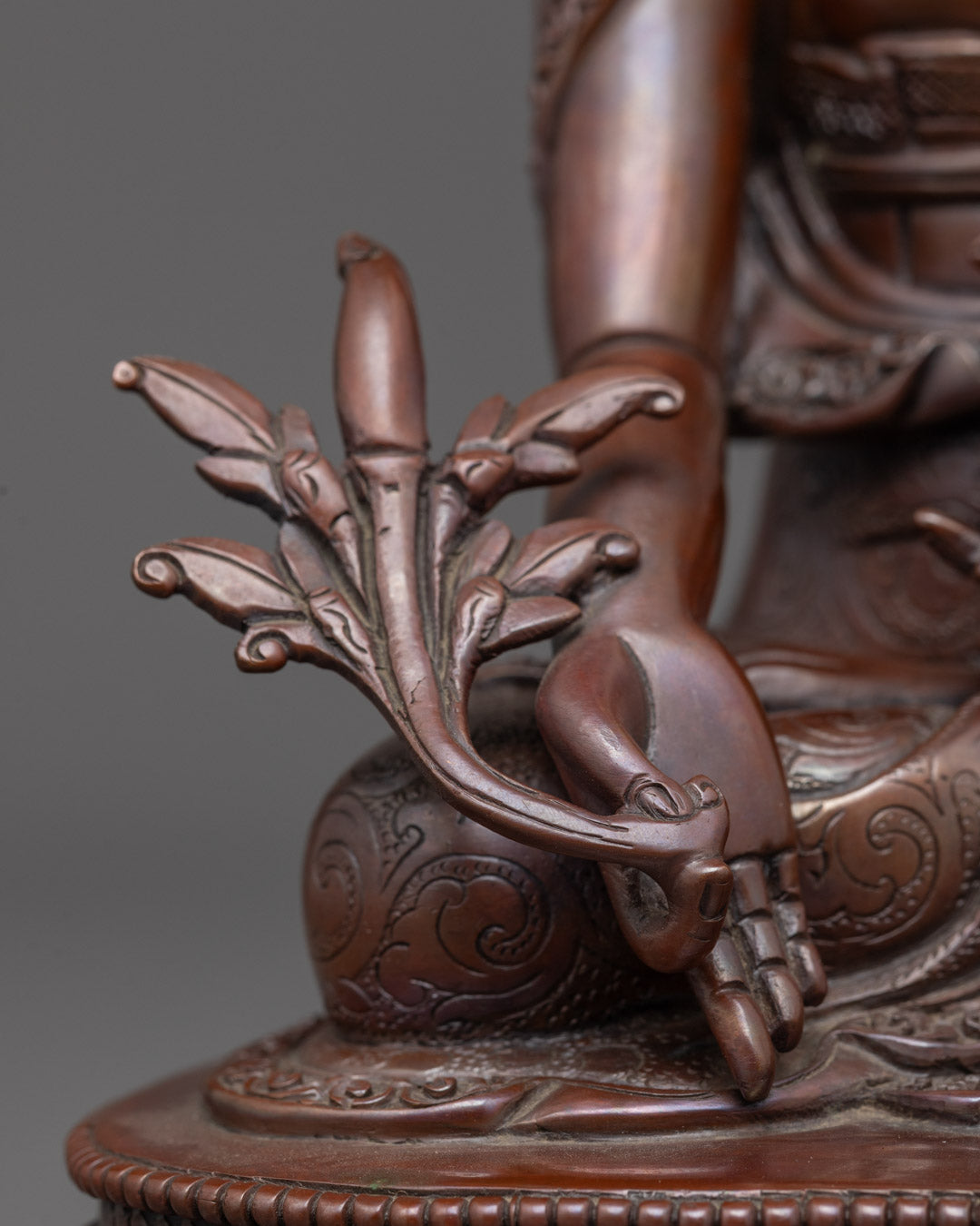 Oxidized Medicine Buddha Statue | Buddhist Healing Deity