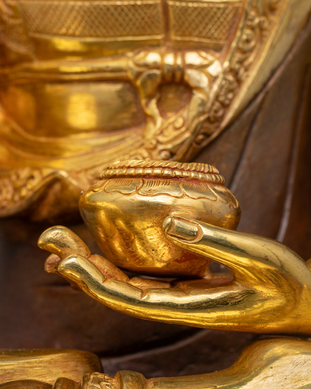 Buddha Shakyamuni Tibetan Statue | Traditional Himalayan Art Nepal