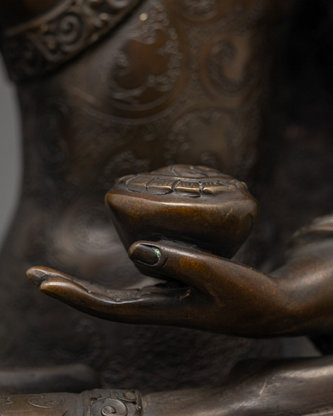 Buy Crowned Buddha Shakyamuni Statues | Handmade Sacred Art