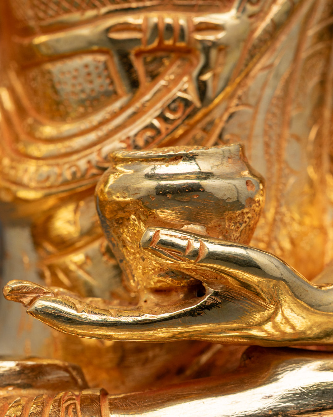 Handmade Shakyamuni Buddha Statue