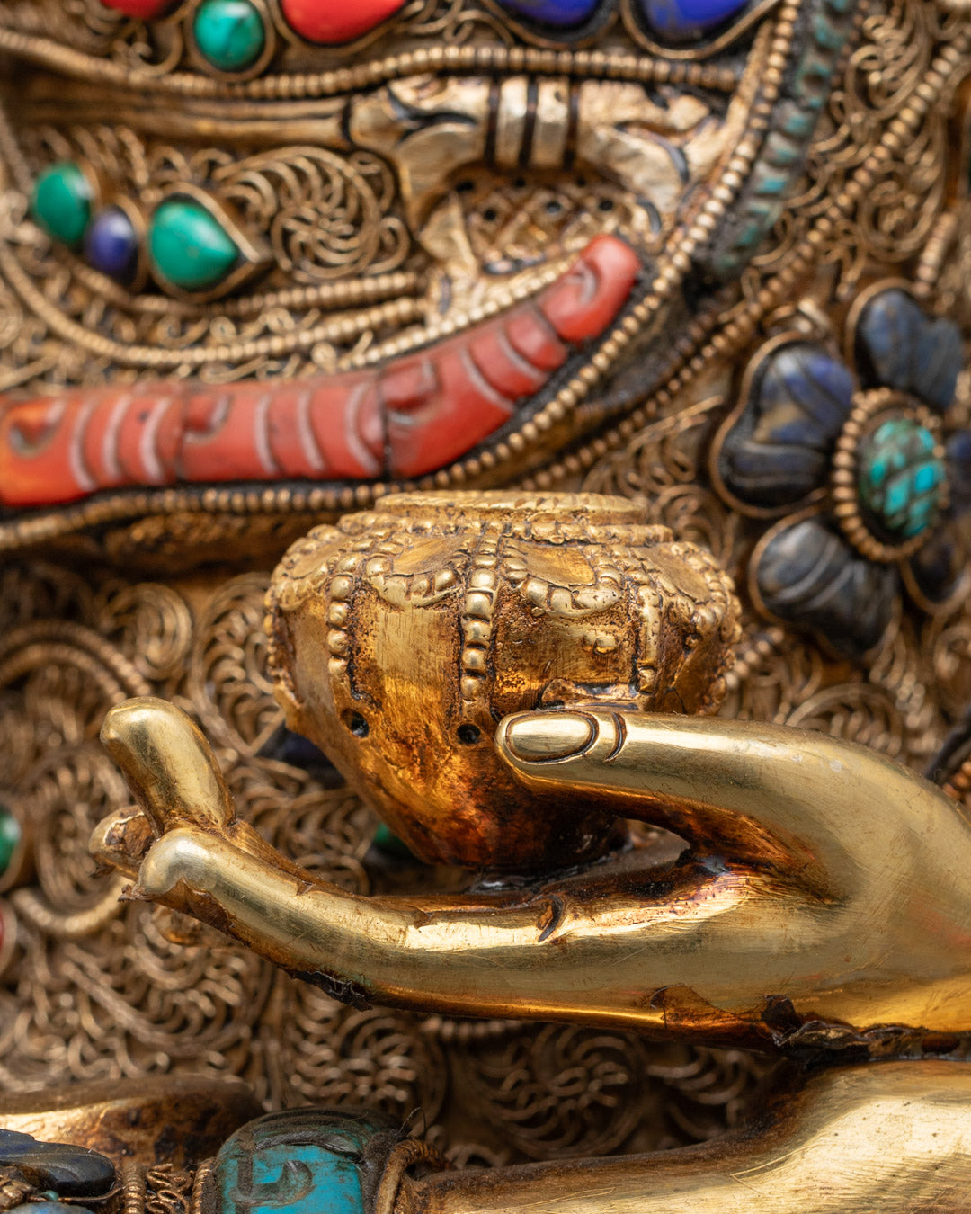 Traditional Shakyamuni Buddha Statue | Authentic Handmade Statue