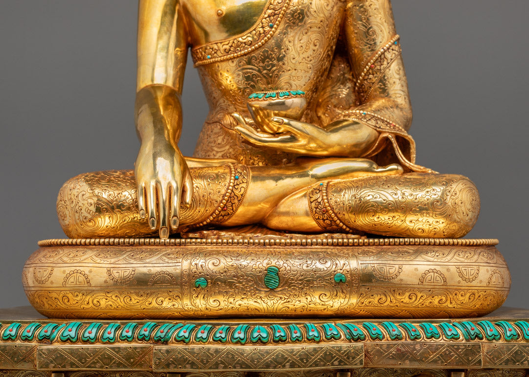 Shakyamuni Buddha Statue | Enlightenment-Inspired Handmade Art