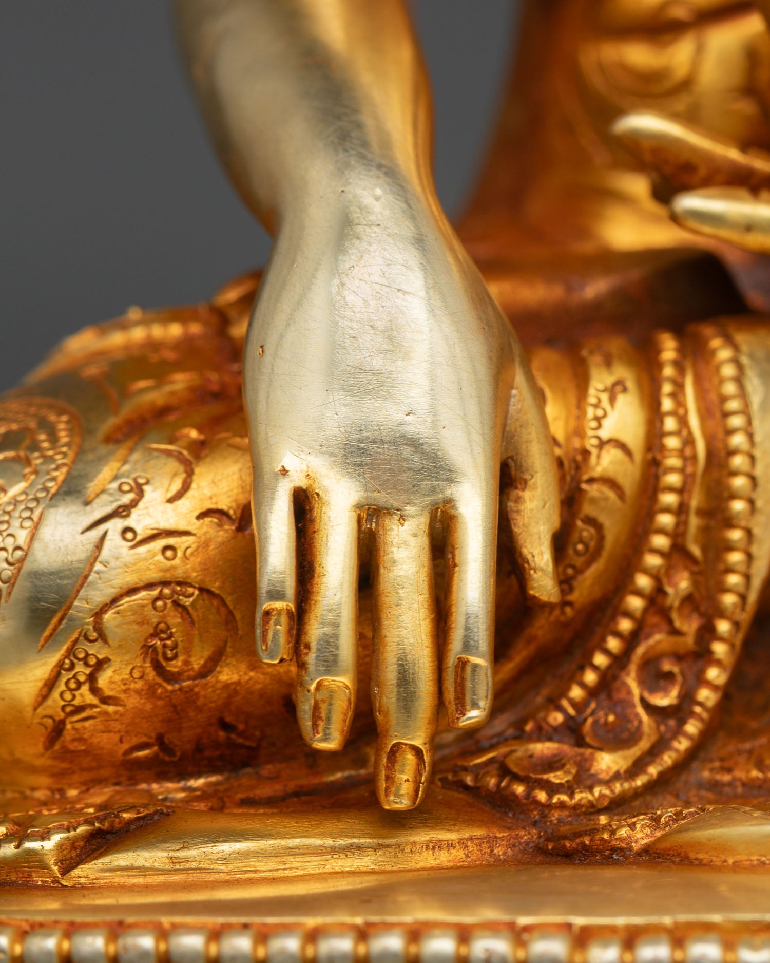 Shakyamuni Buddha | Sacred Himalayan Devotional Sculpture