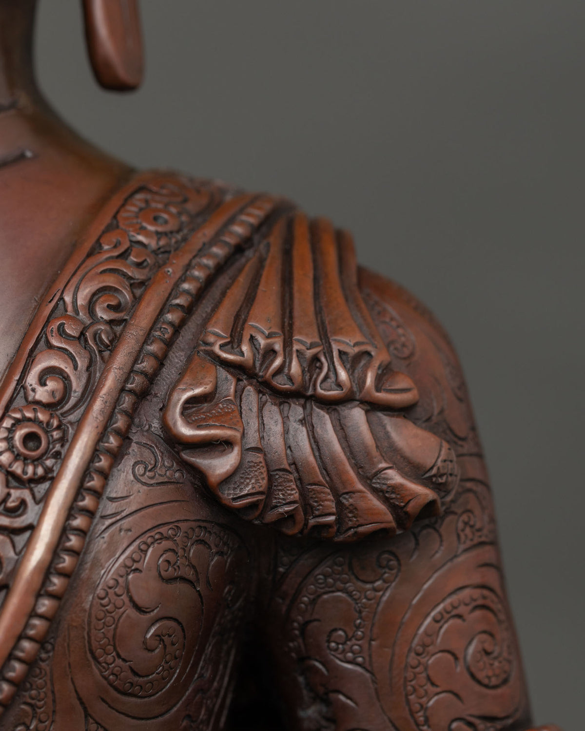 Shakyamuni Buddha Statue | Traditional Copper Sculpture from Nepal