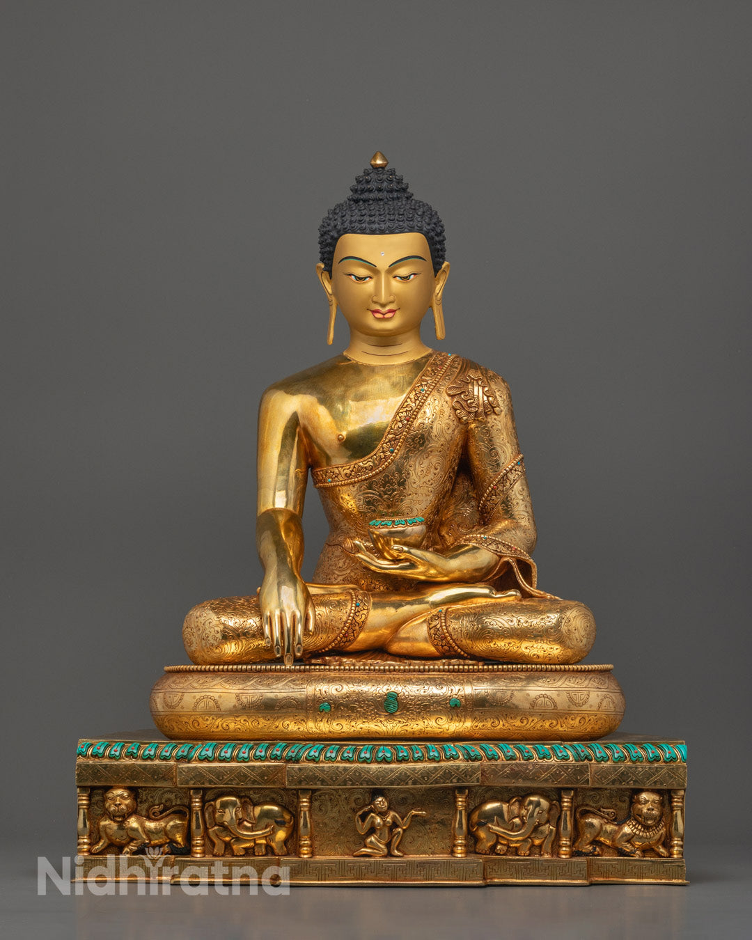 Shakyamuni Buddha Statue | Enlightenment-Inspired Handmade Art
