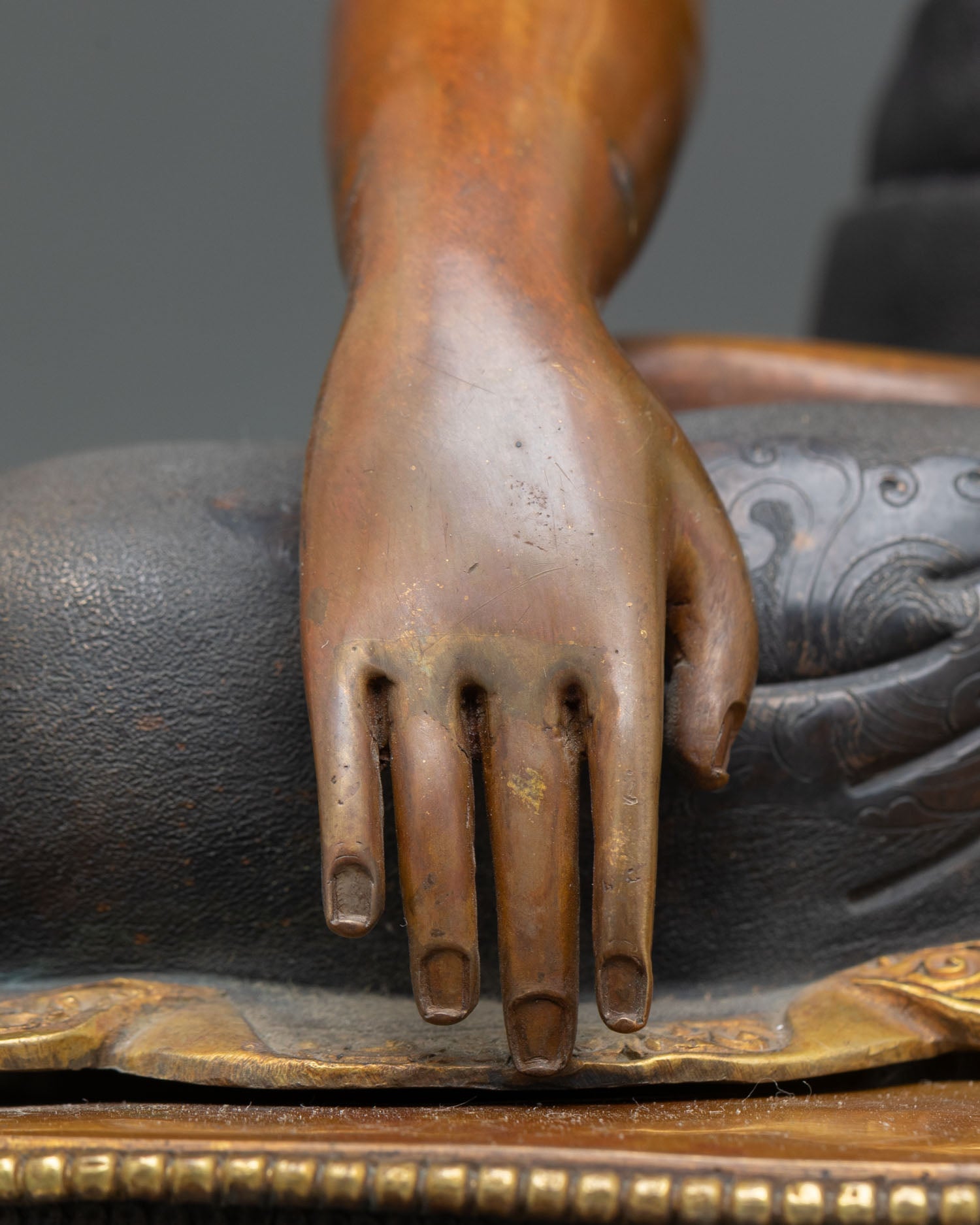 Buddha Copper Statue | Handmade Buddhist Artwork Nepal