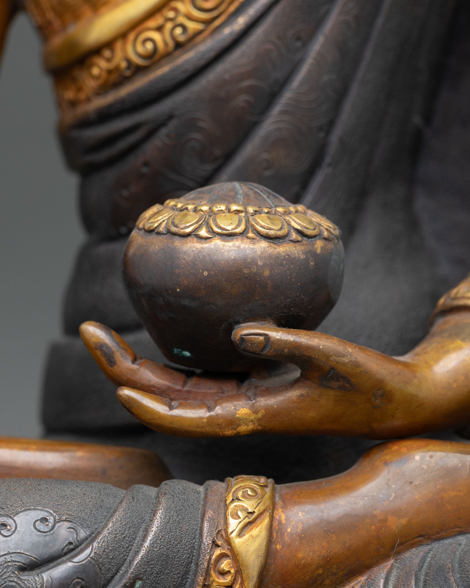 Buddha Copper Statue | Handmade Buddhist Artwork Nepal