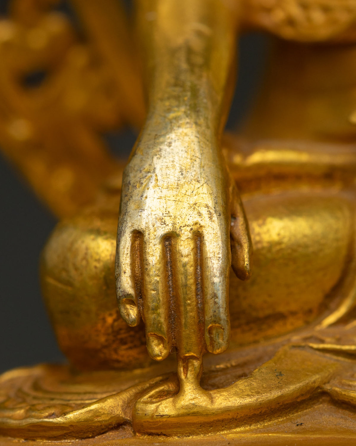 Shakyamuni Buddha Statue | Nepalese Copper Sculpture for Your Altar