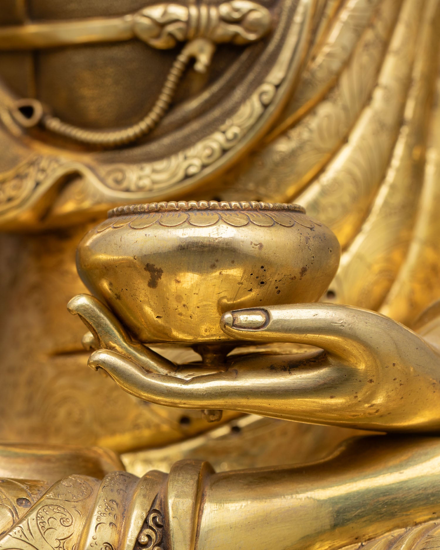 Buddha Shakyamuni Statue | Tibetan Buddhist Shrine Decor