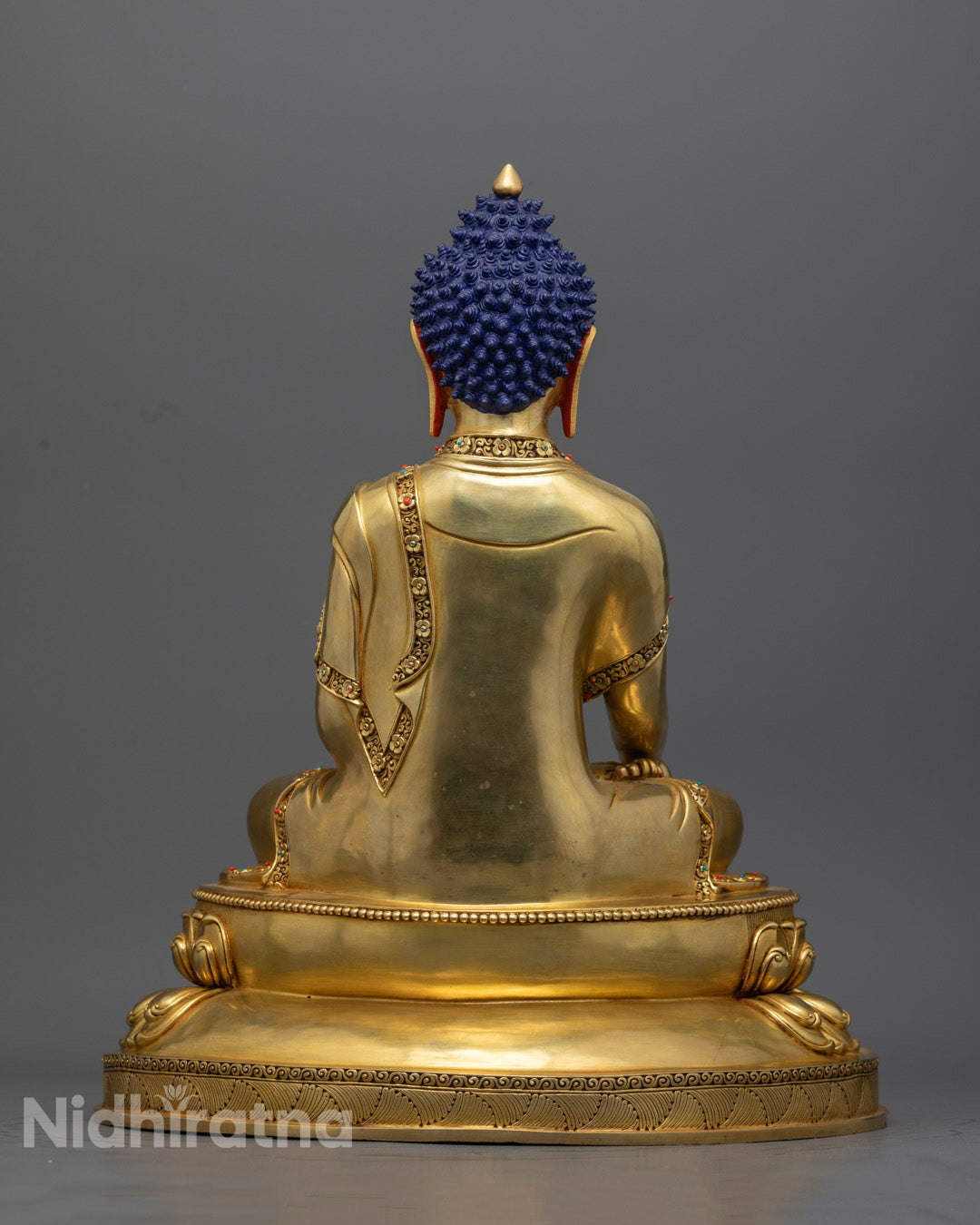 Sacred Shakyamuni Buddha Statue | Traditional Tibetan Art
