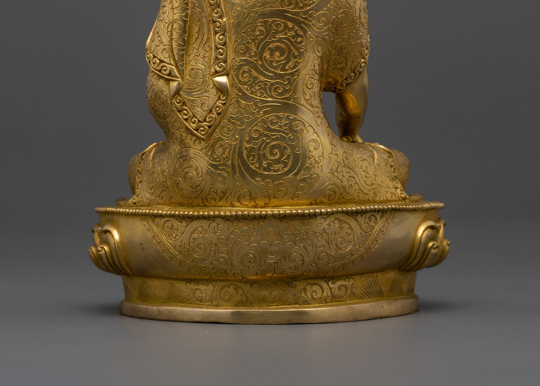 Shakyamuni Buddha Sculpture – Buddhist Enlightenment Figure