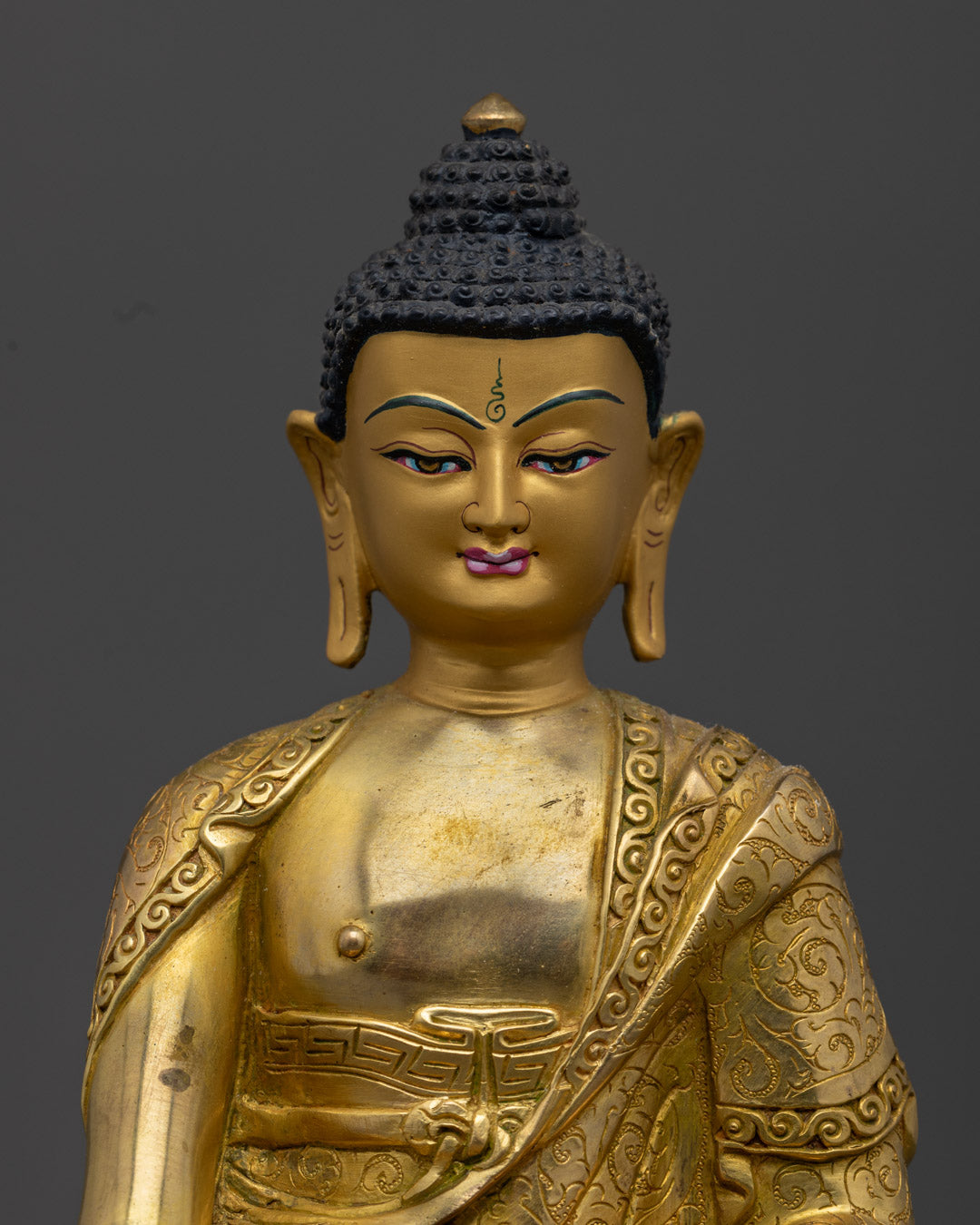 Shakyamuni Buddha Sculpture – Buddhist Enlightenment Figure