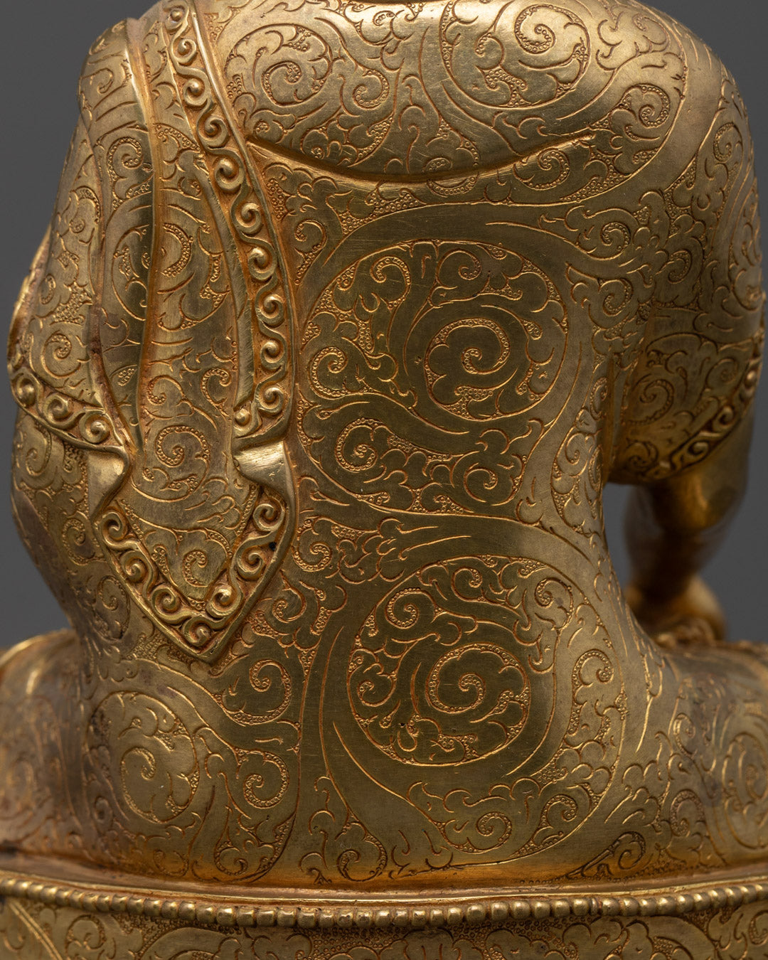 Sakyamuni Buddha Statue – Tibetan Buddhist Altar Sculpture