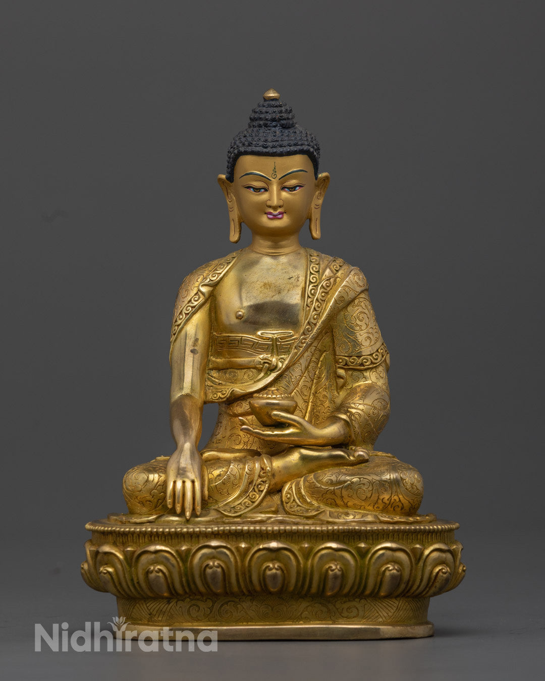 Shakyamuni Buddha Sculpture – Buddhist Enlightenment Figure