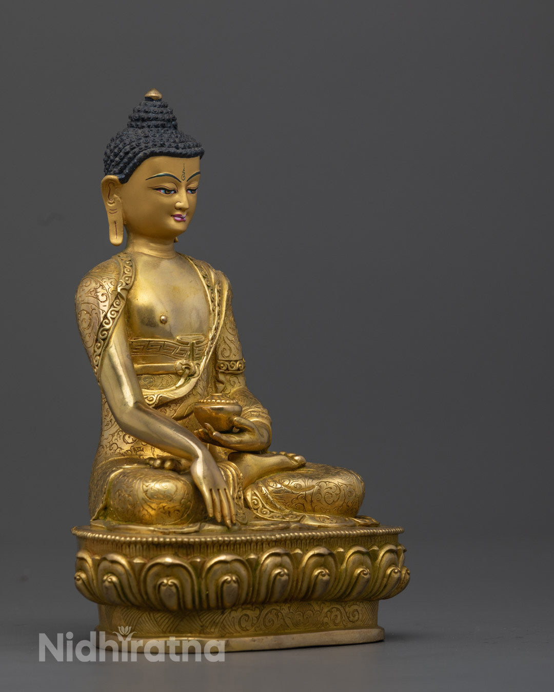 Shakyamuni Buddha Sculpture – Buddhist Enlightenment Figure