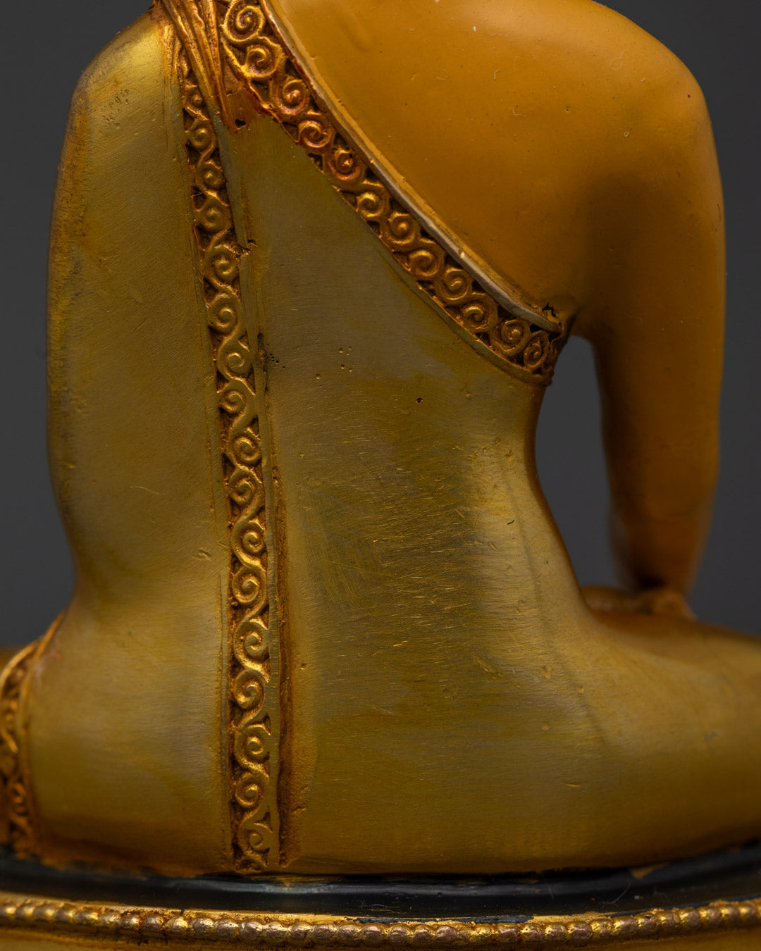 Yellow Shakyamuni Buddha Sculpture | Symbol of Inner Peace